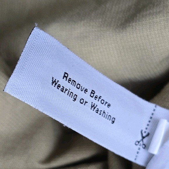 Wallace & Barnes‎ Men's Cotton Short-Sleeve Shirt S Beige Workwear Safari Woven - Picture 6 of 12